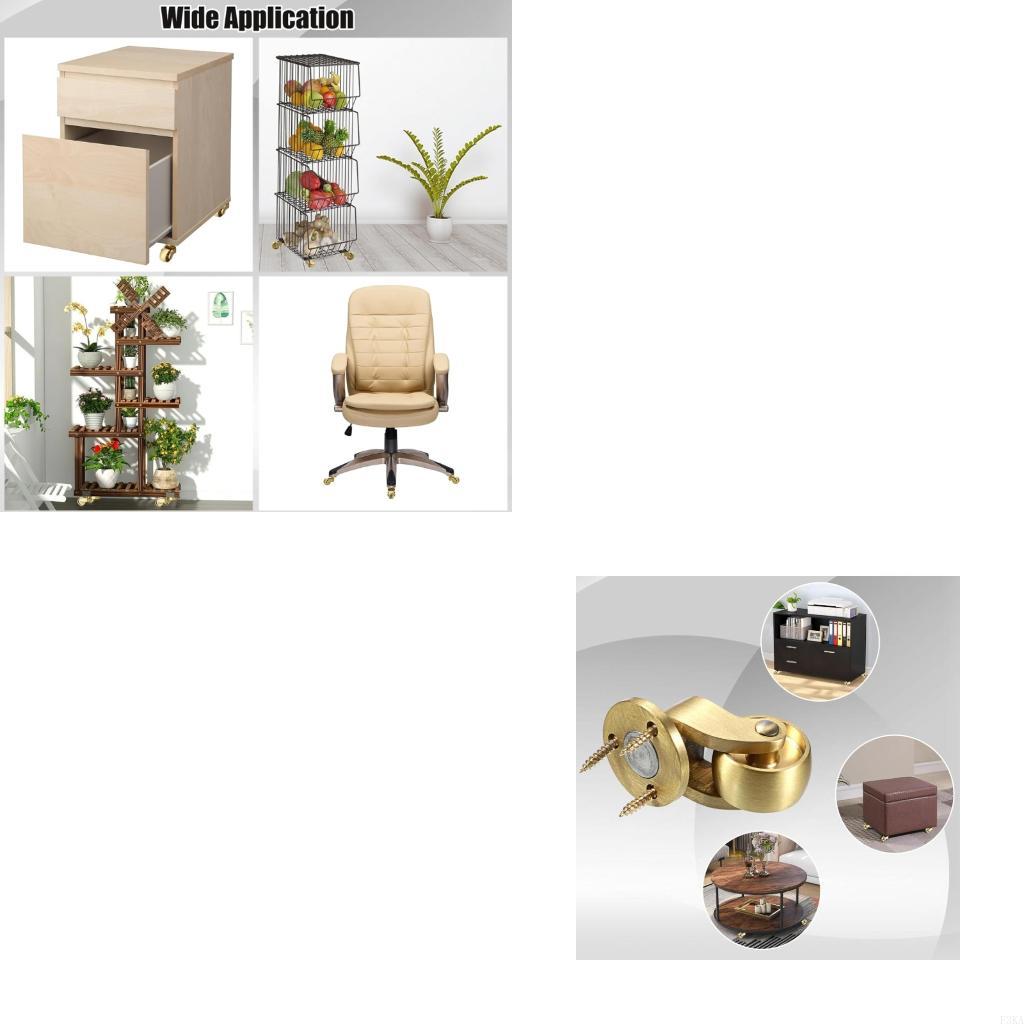 Furniture Hardware Types - Perangkat Keras Roda Putar Rotasi 360