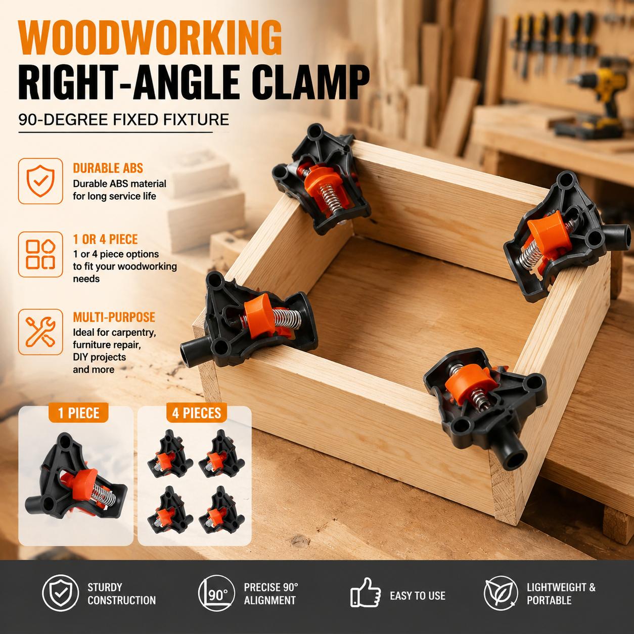 Furniture Hardware Photos - Kit Penjepit Sudut 90 Derajat Premium