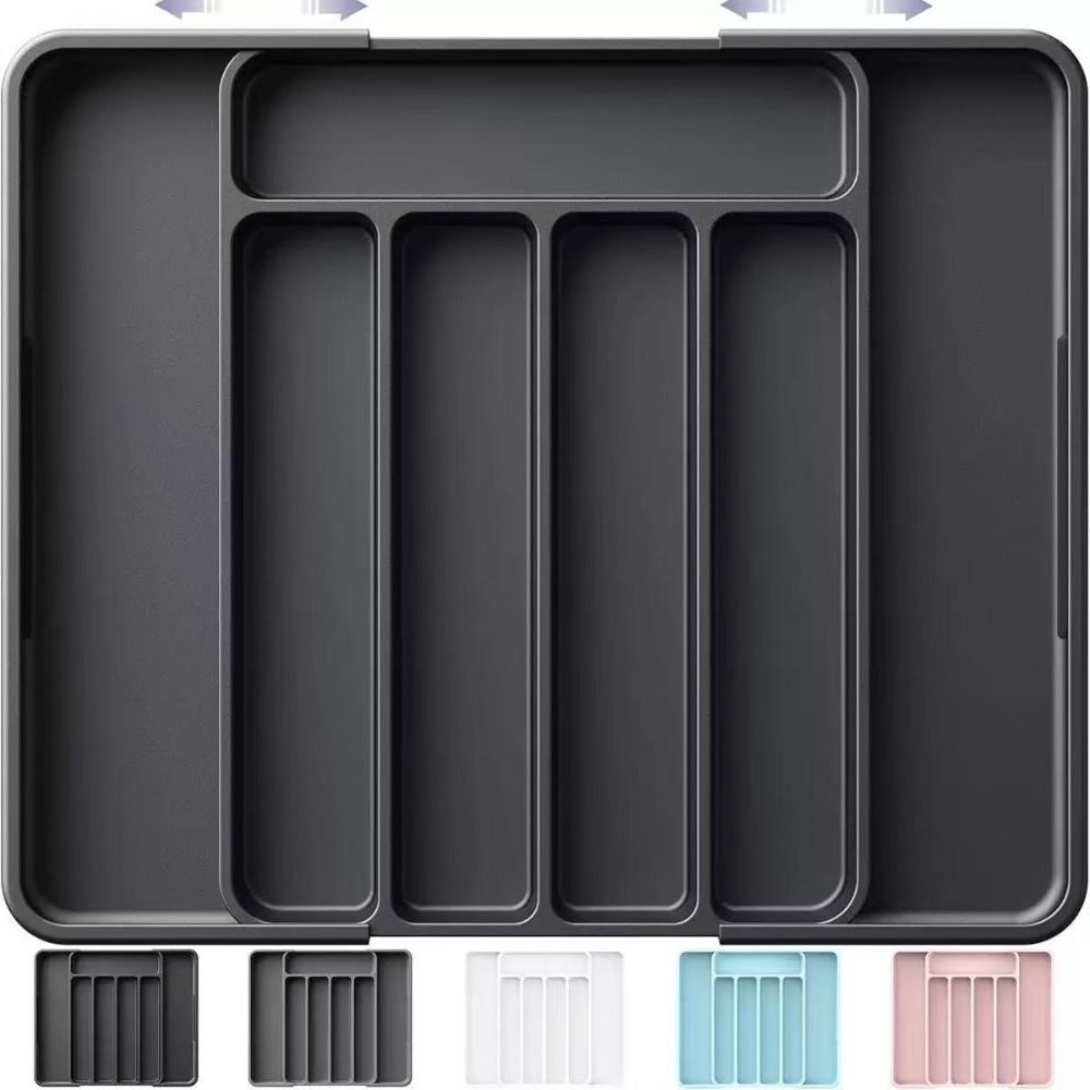 Drawer Organizer Peg - Organizer Laci Peralatan Makan yang Dapat