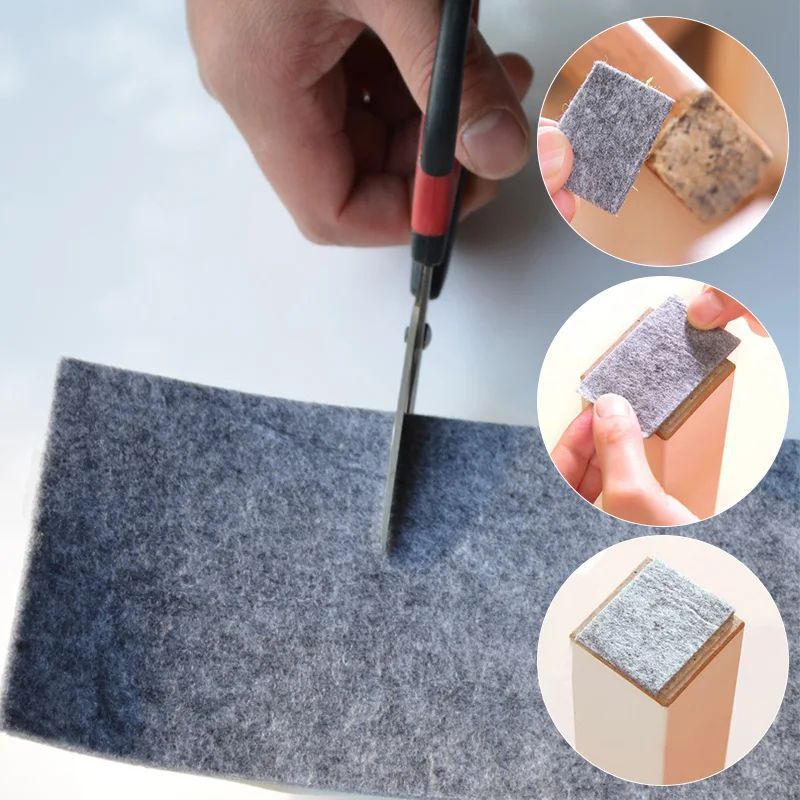 Furniture Hardware Brackets - Pita Felt Perekat Tebal untuk Furnitur,