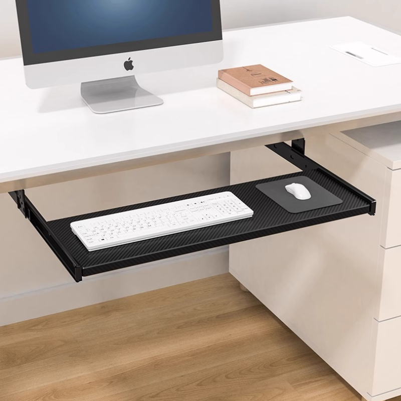 Drawer Organizer Peg - Rak Keyboard Geser di Bawah Meja