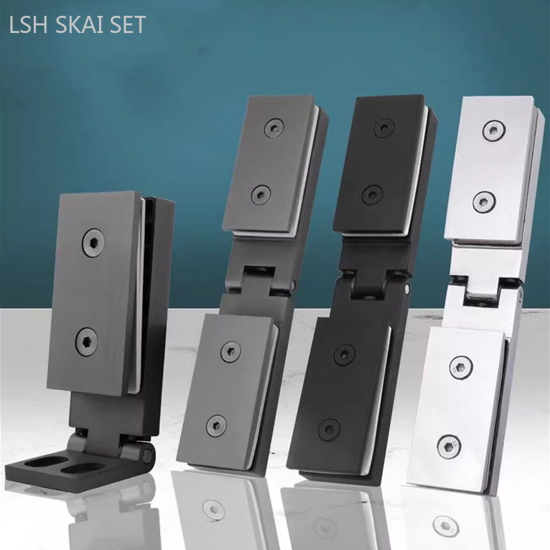 Furniture Hardware Replacement Parts - 304 engsel pintu kaca Stainless Steel,