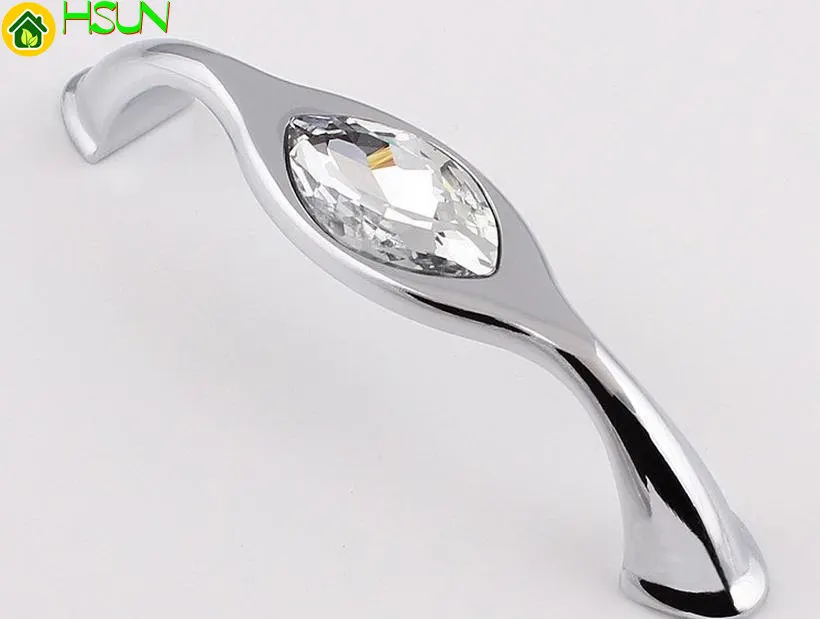 Unique Furniture Hardware - Gagang Laci Kristal Cantik 3.75'' 5''