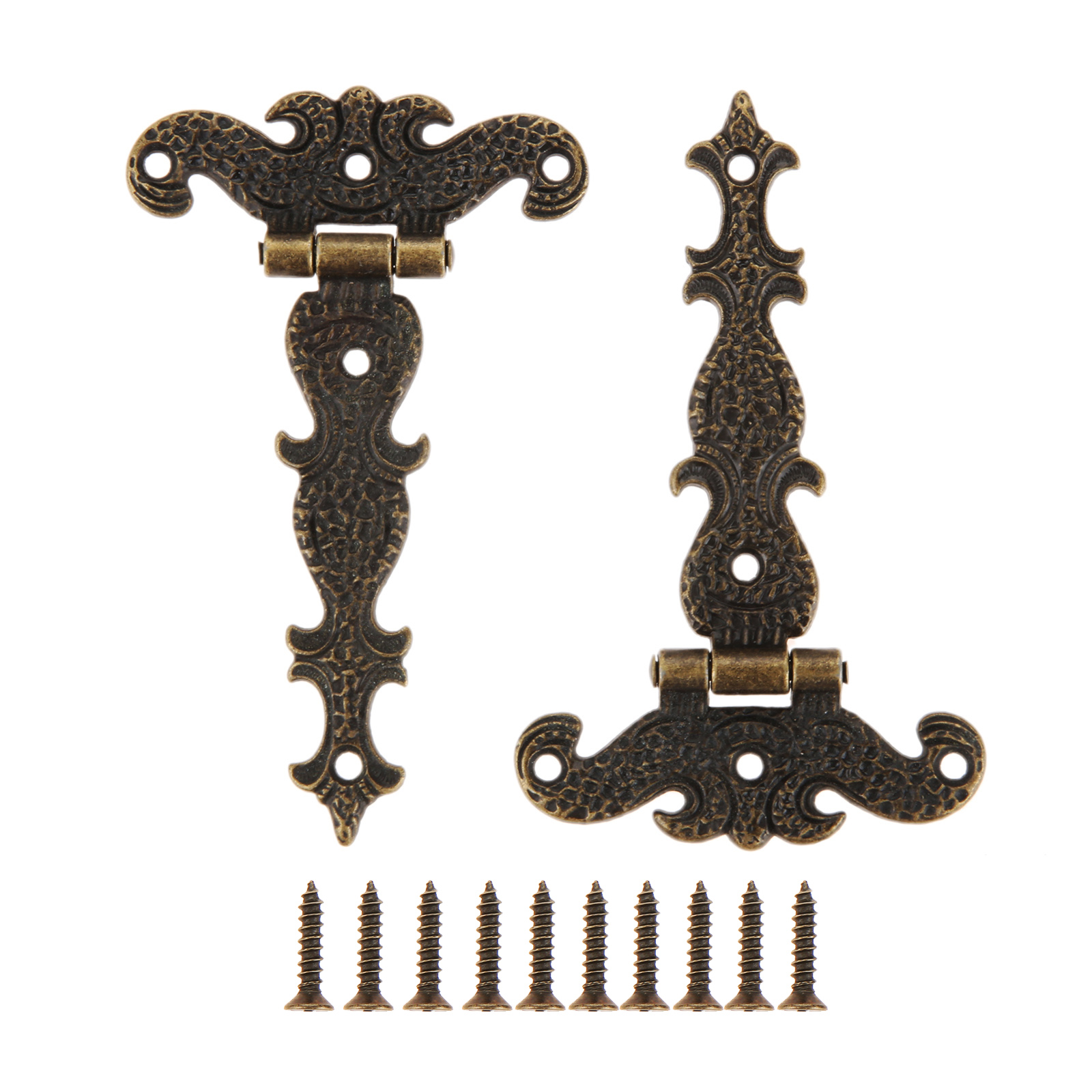 Furniture Hardware Replacement Parts - Drold 2 Buah Antik Kuningan Disepuh