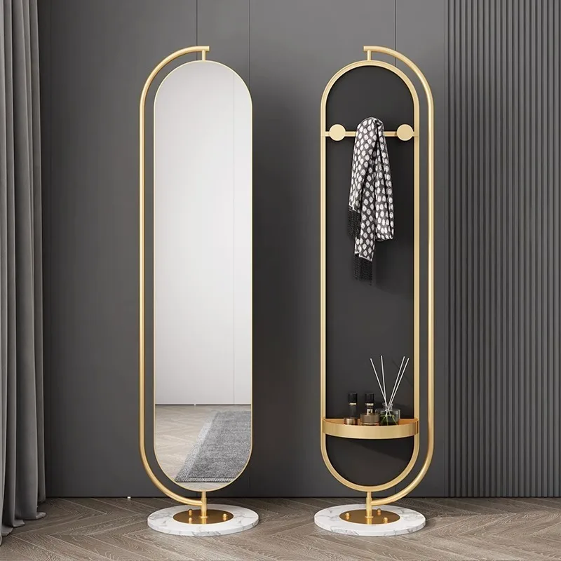 Furniture Hook Hardware - Cermin Berdiri Putar Ukuran Penuh dengan
