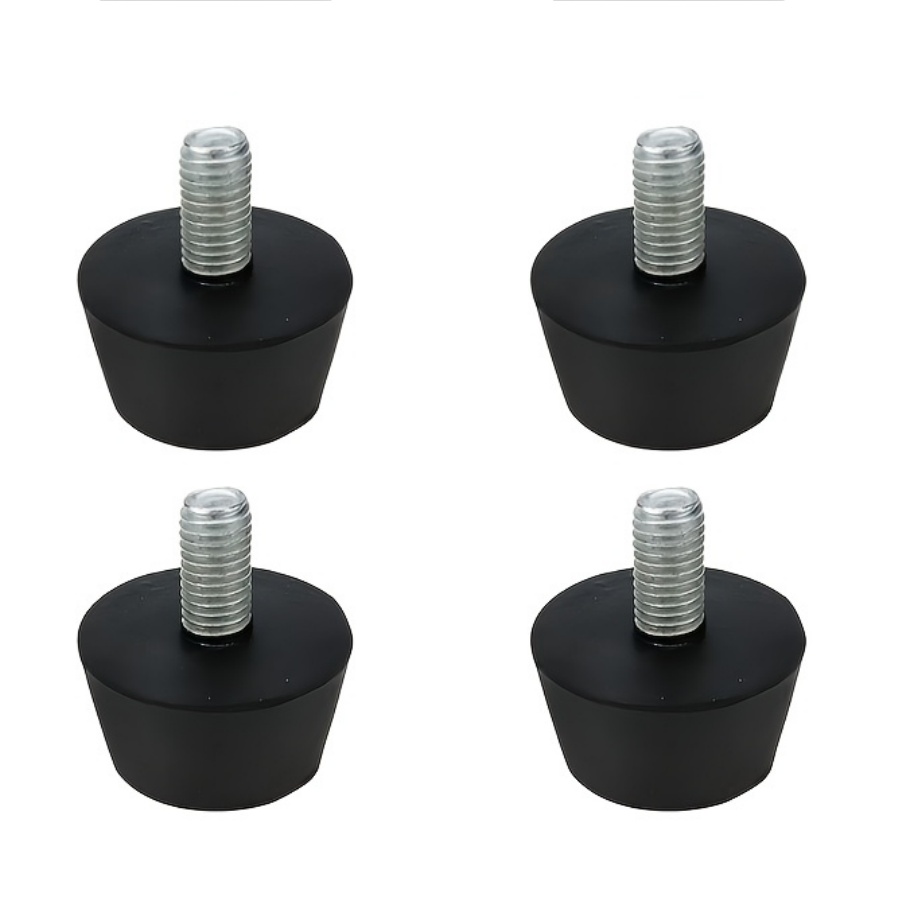 Furniture Hardware Brackets - 4 Buah Bantalan Kaki Karet Yang