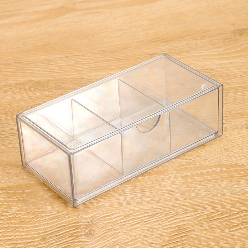 Drawer Organizer Peg - Kotak penyimpanan tarik lemari cermin dengan