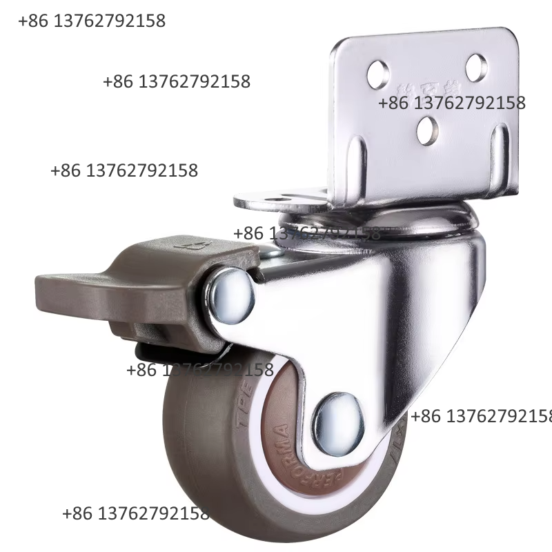 4 Buah Roda Putar Karet Lembut - Furniture Hardware For Bed ulasan dan harga