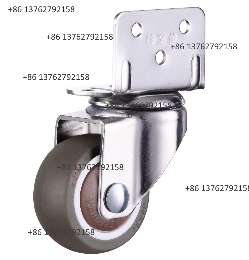 4 Buah Roda Putar Karet Lembut - Furniture Hardware For Bed ulasan dan harga