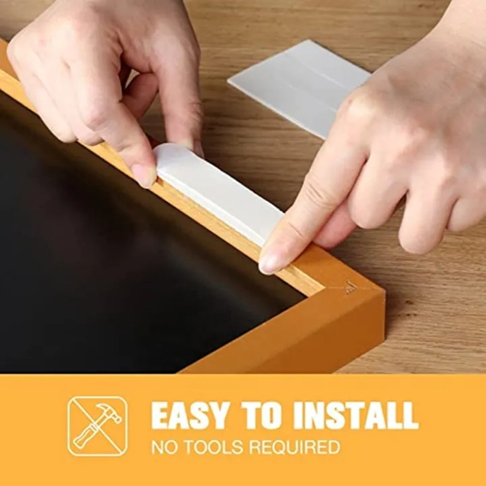 DIY stik bingkai Maigics pita  - Furniture Hook Hardware ulasan dan harga