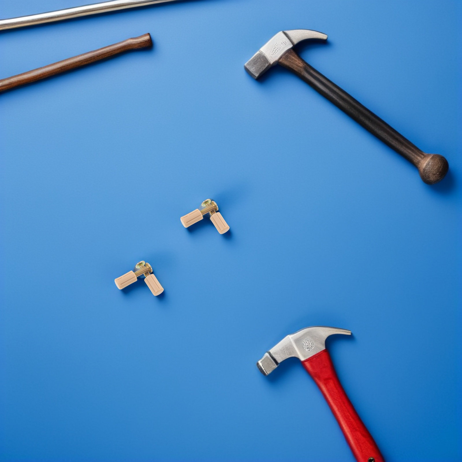 6 Buah Pasak Penyangga Papan T - Furniture Hardware For Bed ulasan dan harga