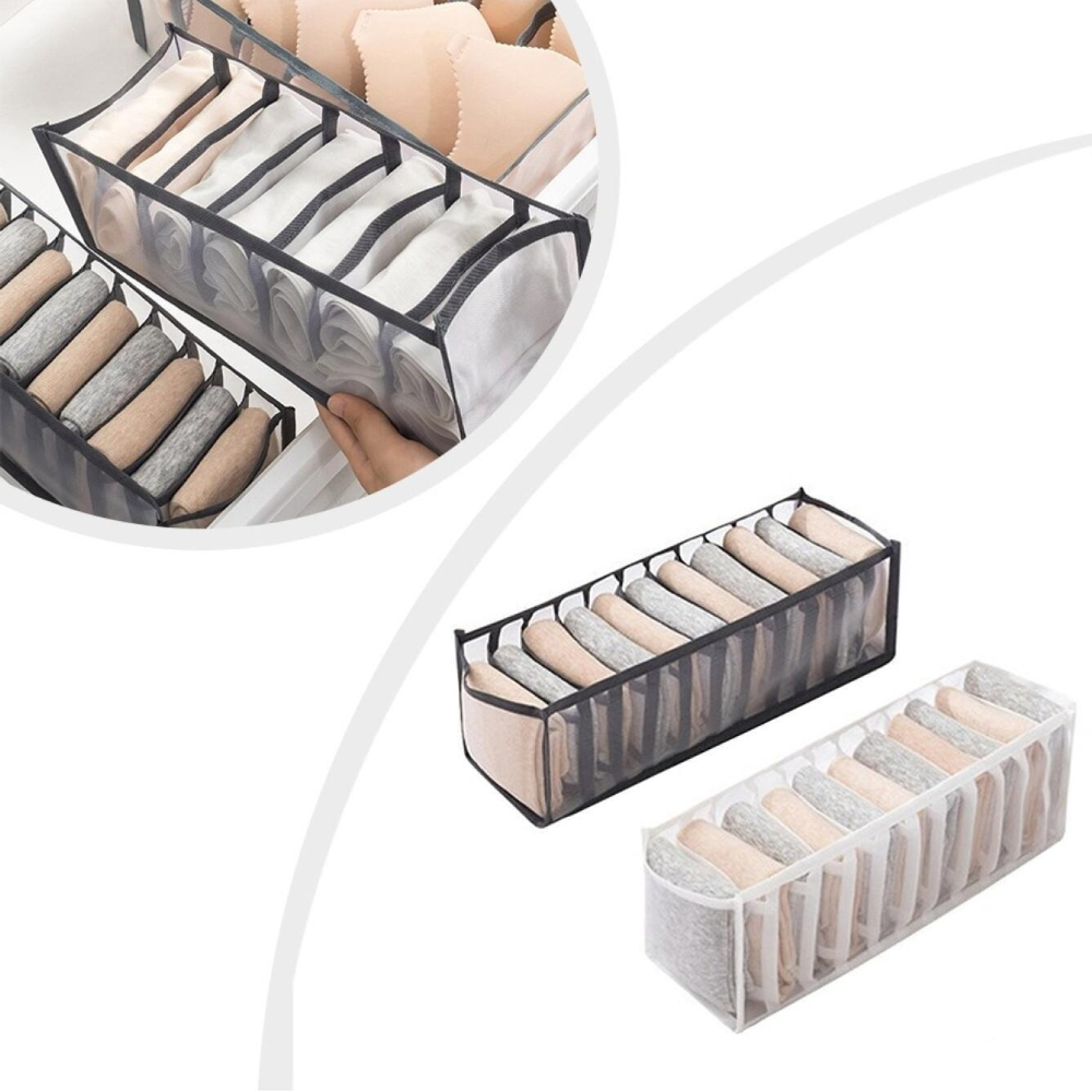7 Kotak Penyimpanan Pakaian Da - Drawer Organizer Peg ulasan dan harga