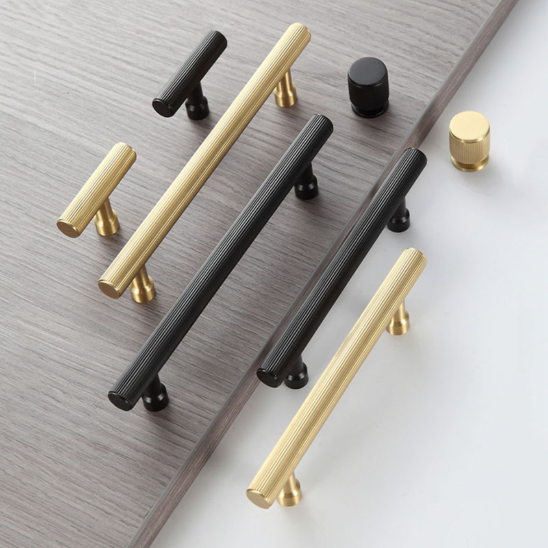 Gagang Kabinet Emas Hitam Kuni - Restoration Hardware Furniture Used ulasan dan harga
