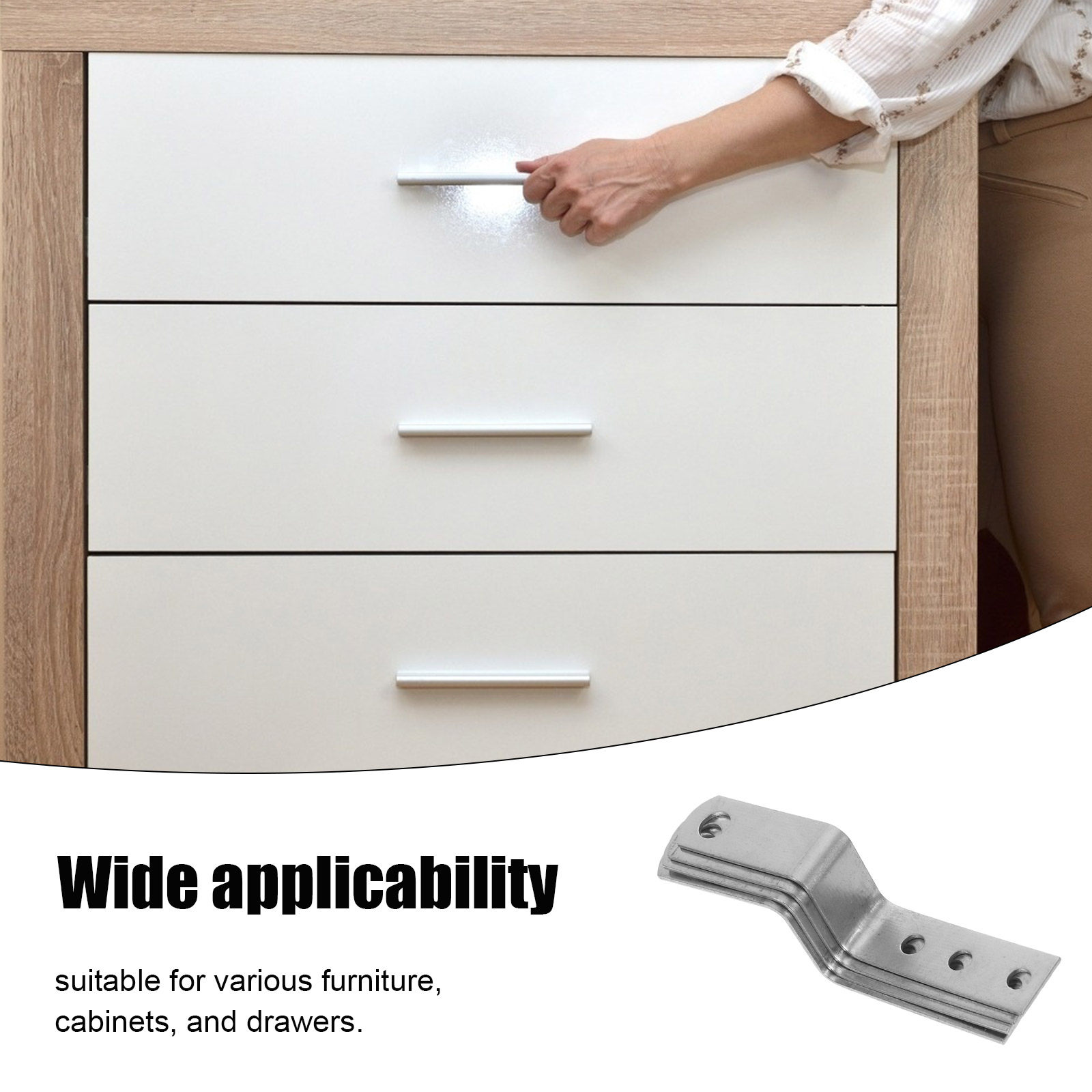 4 Buah Braket Logam Kunci Laci - Furniture Hardware Photos ulasan dan harga