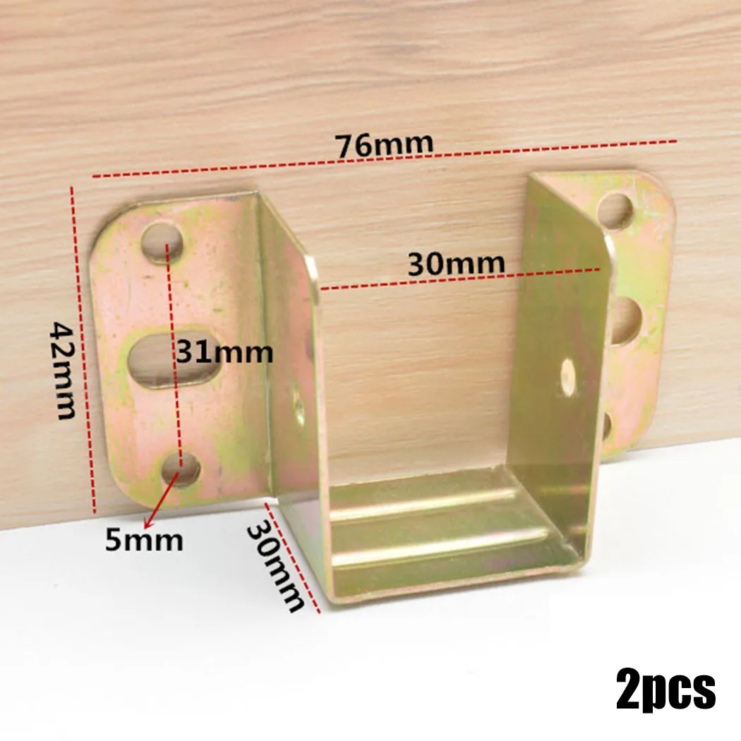 2 buah braket tempat tidur log - Furniture Hook Hardware ulasan dan harga
