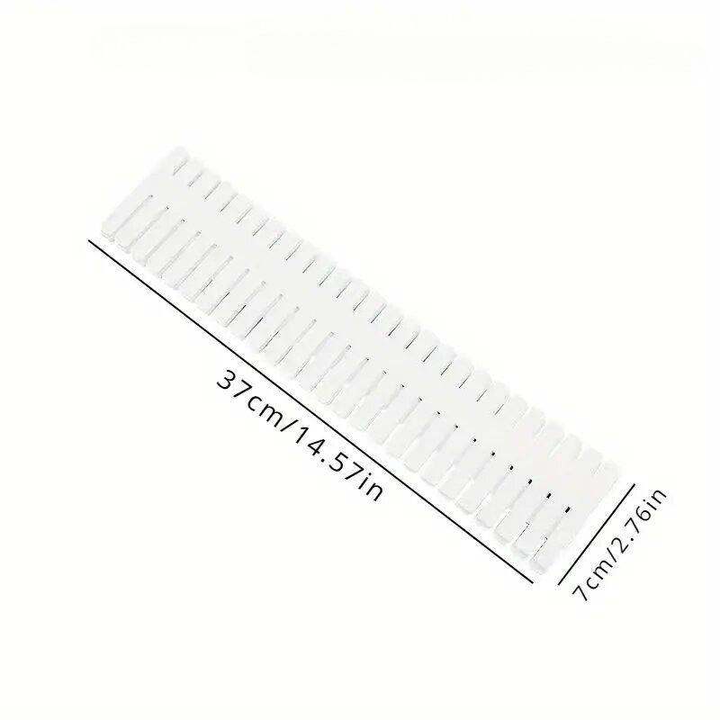 4/8/12PCS Pembagi Laci yang Da - Drawer Organizer Peg ulasan dan harga