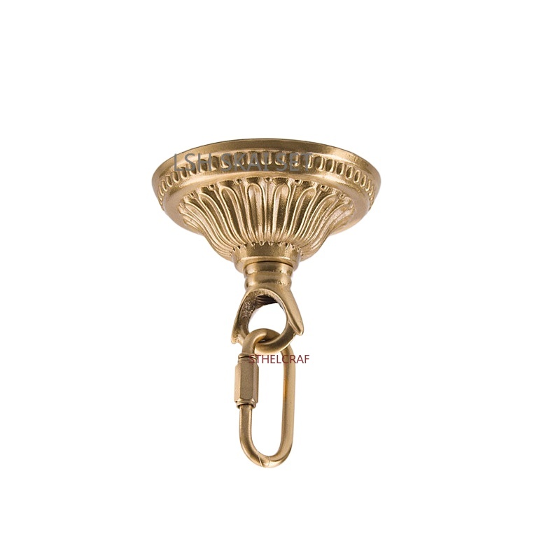 1 Buah Kait Kuningan Kelas Ata - Furniture Hook Hardware ulasan dan harga