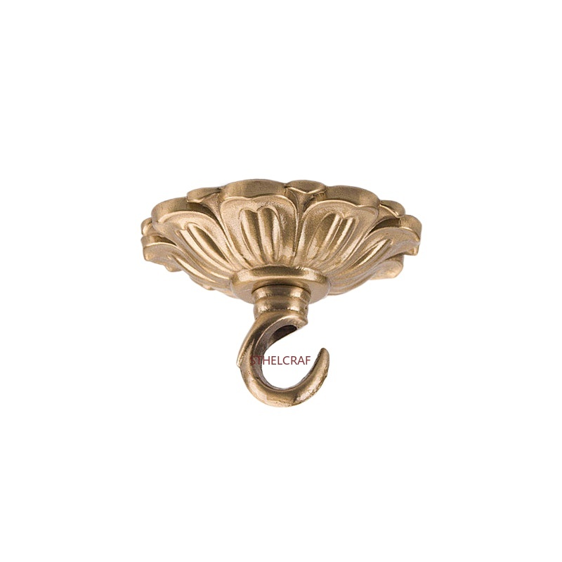 1 Buah Kait Kuningan Kelas Ata - Furniture Hook Hardware ulasan dan harga