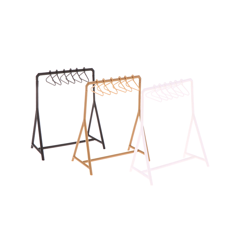 1/12 Rak Pakaian Set Gantungan - Furniture Hook Hardware ulasan dan harga