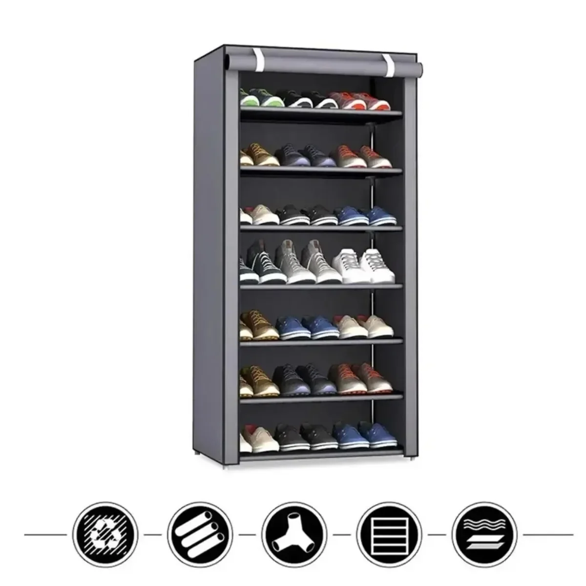 Rak Sepatu Nonwoven Multilayer - Furniture Hook Hardware ulasan dan harga