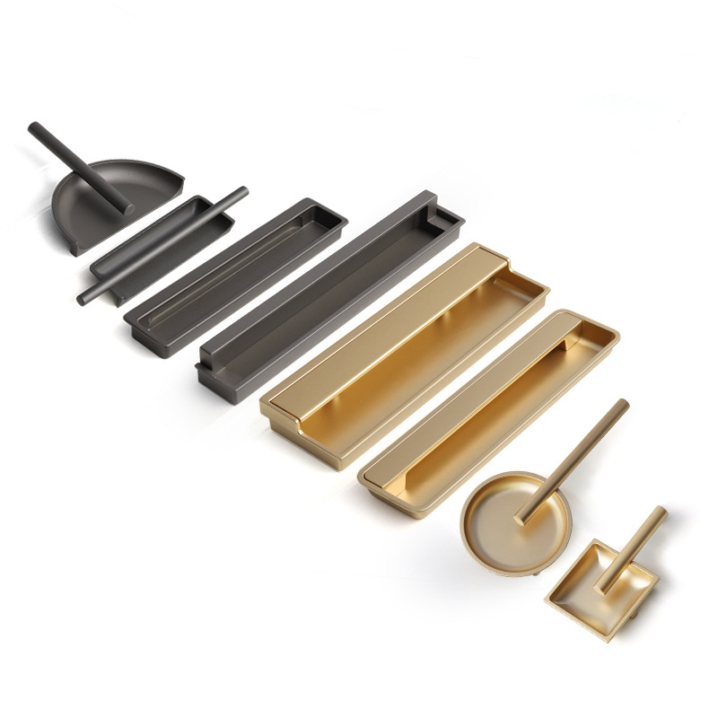 Gagang Tarik Tersembunyi Tak T - Furniture Hardware Types ulasan dan harga