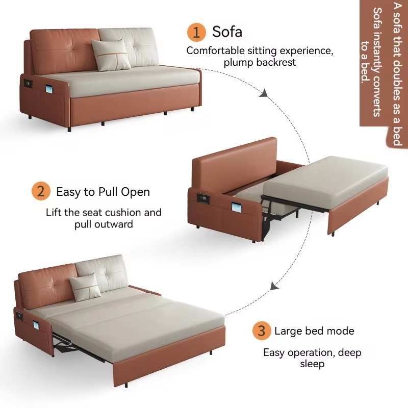 Rangka sofa bed lipat tiga mul - Furniture Hardware For Bed ulasan dan harga