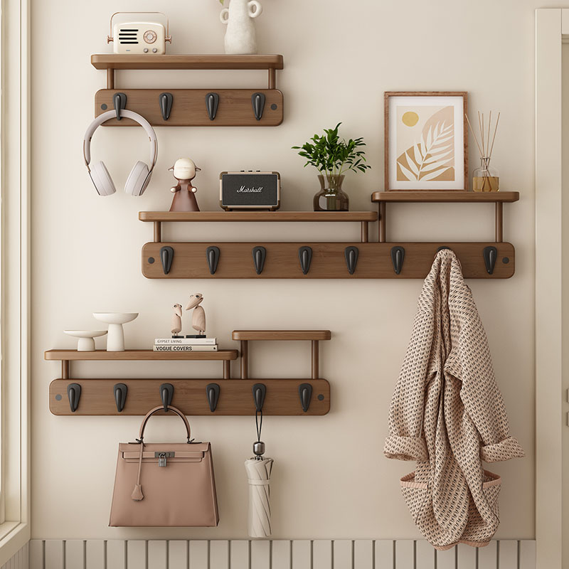 Rak Mantel Dinding Bambu Gantu - Furniture Hook Hardware ulasan dan harga