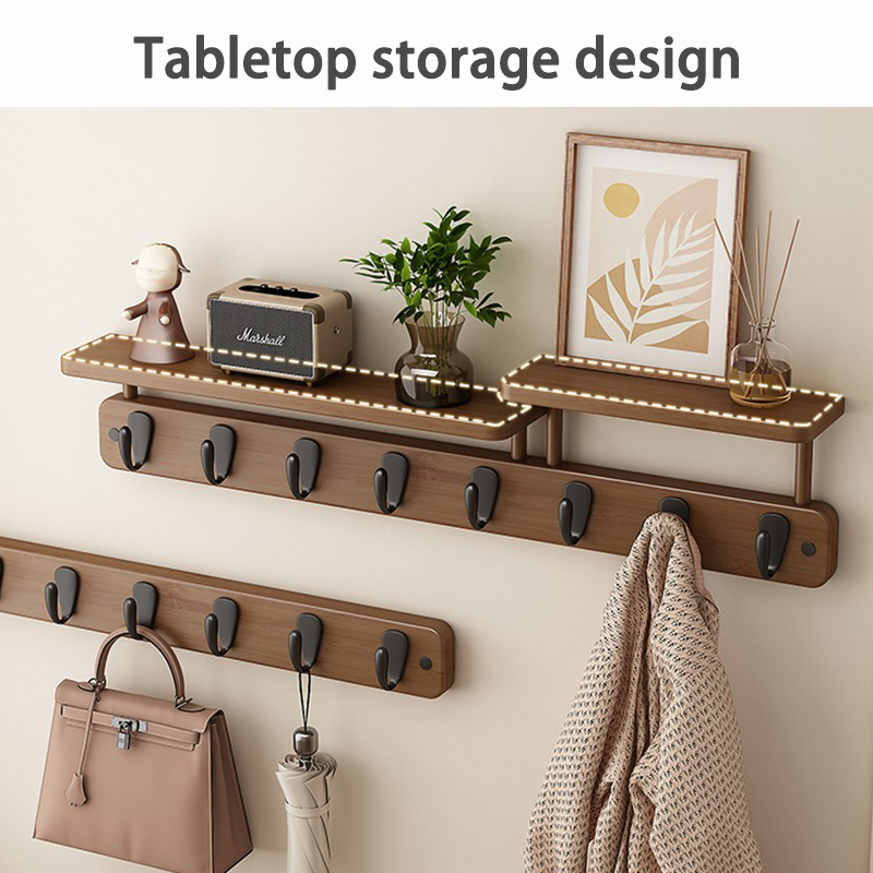 Rak Mantel Dinding Bambu Gantu - Furniture Hook Hardware ulasan dan harga