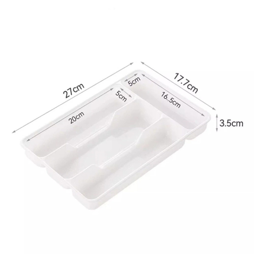 Organizer Peralatan Makan 4/5  - Drawer Organizer Peg ulasan dan harga