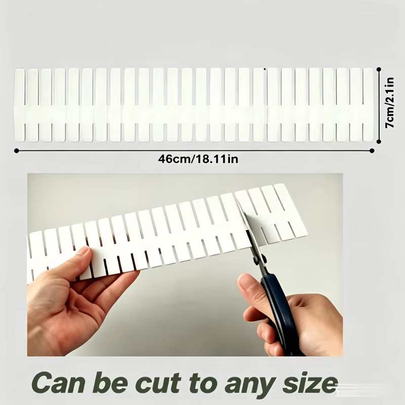 1-10 buah Pembatas Laci yang D - Drawer Organizer Peg ulasan dan harga