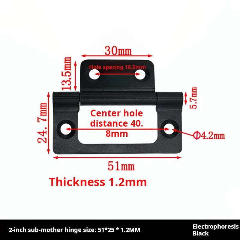 1PCS Engsel Besi 2-inci untuk  - Furniture Hardware Photos ulasan dan harga