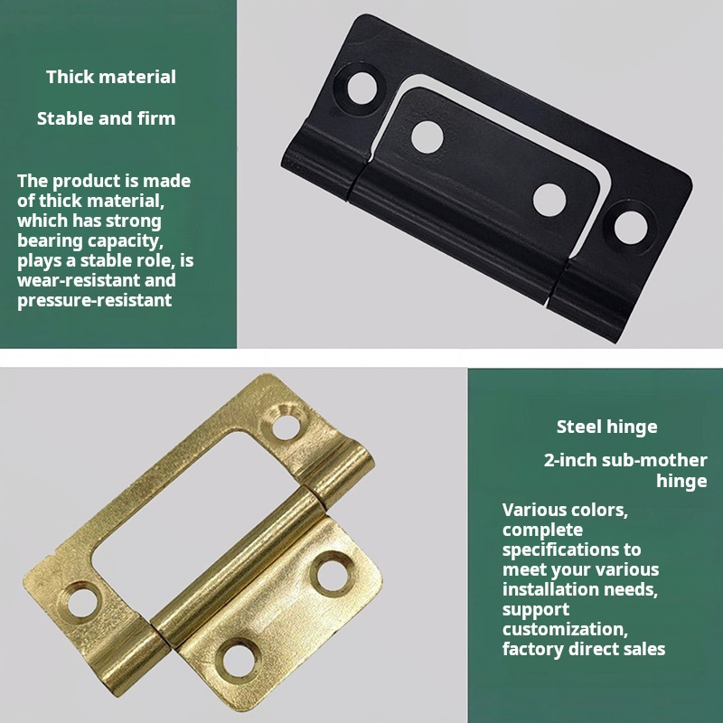 1PCS Engsel Besi 2-inci untuk  - Furniture Hardware Photos ulasan dan harga