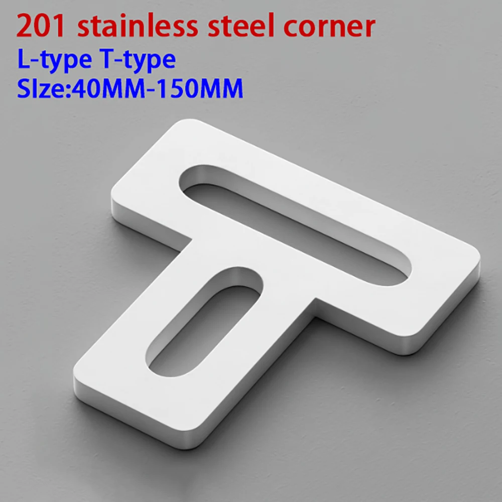 Braket Sudut Tipe L/T Baja Tah - Furniture Hardware Types ulasan dan harga