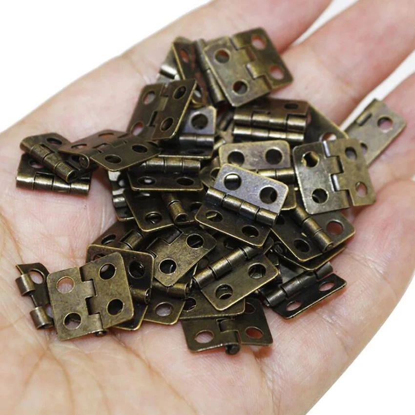 20 Buah/Lot Engsel Besi Perang - Furniture Hardware Replacement Parts ulasan dan harga