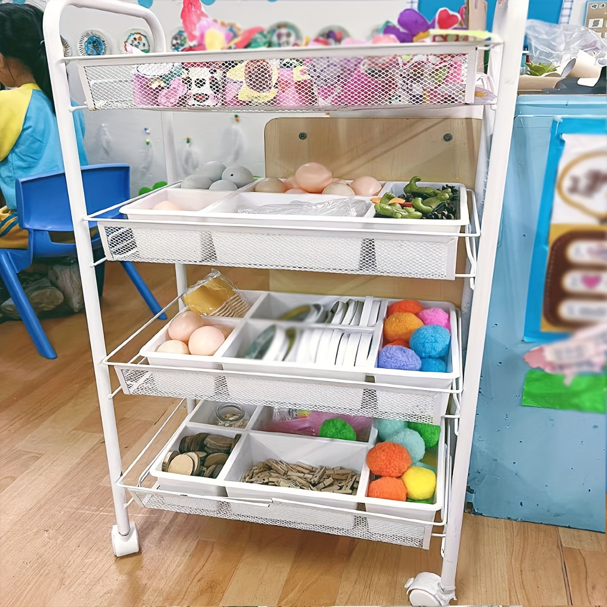 2 Buah Kotak Penyimpanan Terba - Drawer Organizer Peg ulasan dan harga