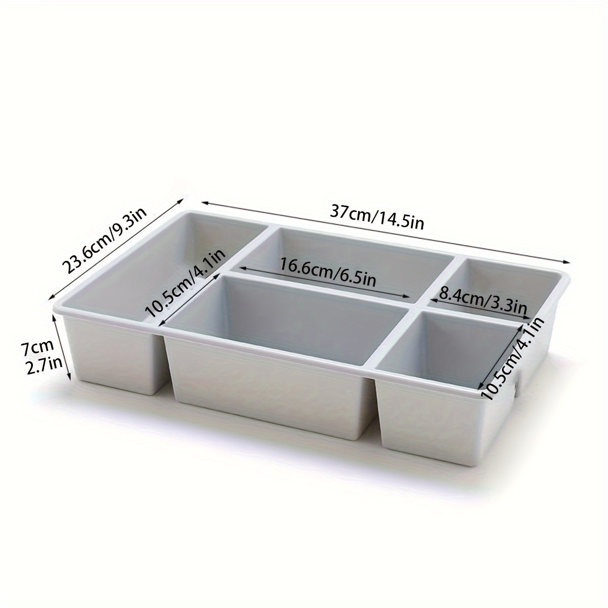 2 Buah Kotak Penyimpanan Terba - Drawer Organizer Peg ulasan dan harga