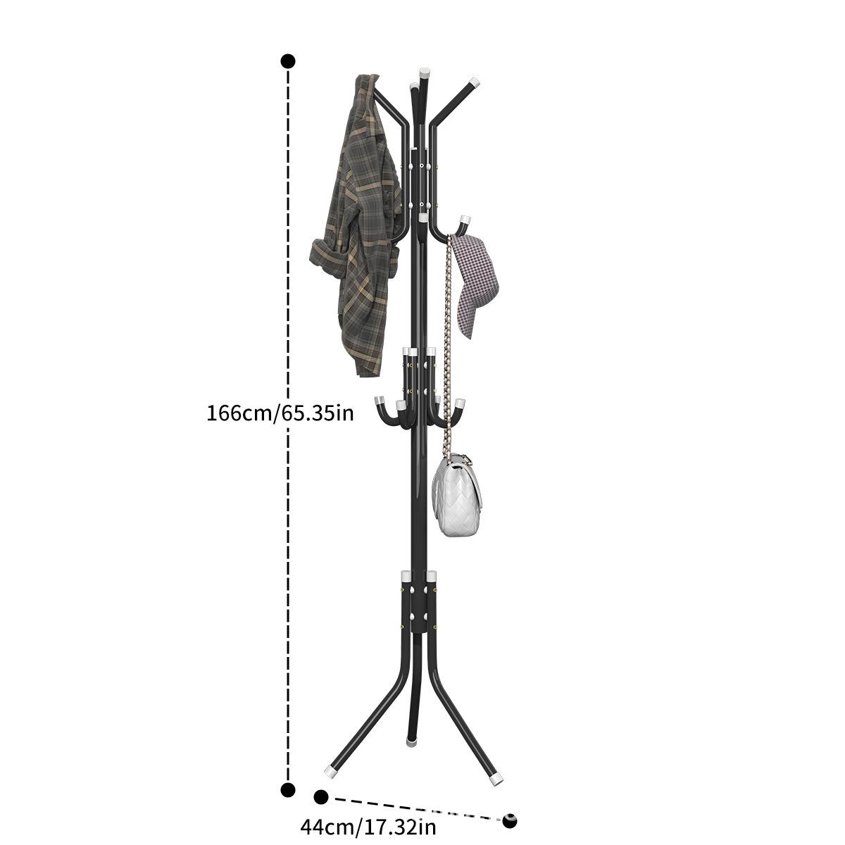 Rak Gantungan Logam 12 Pengait - Furniture Hook Hardware ulasan dan harga