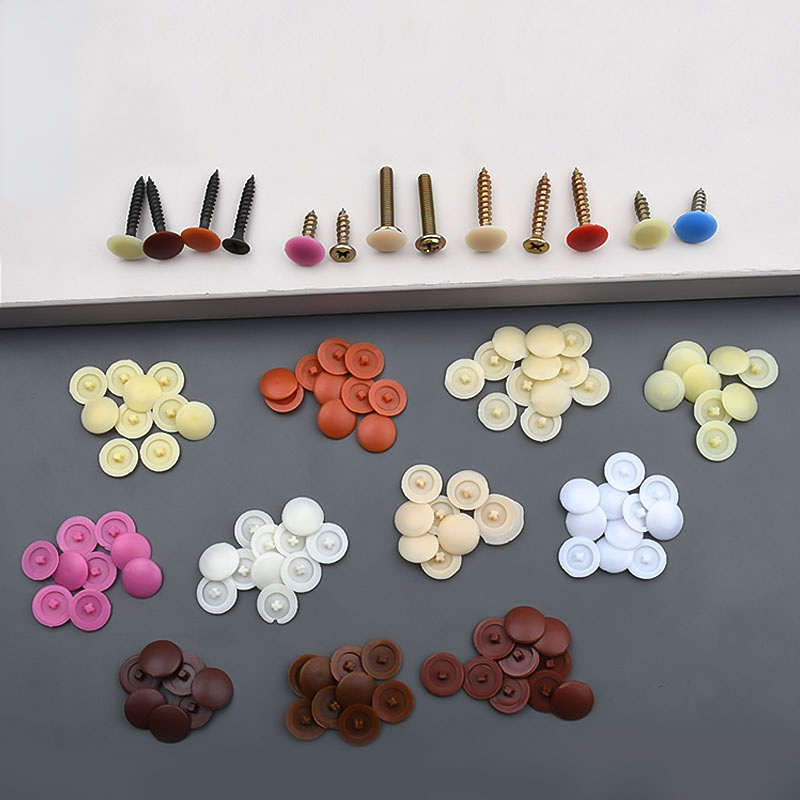 100/500/1000 Buah Tutup Sekrup - Furniture Hardware Nut ulasan dan harga