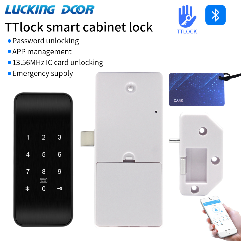 TTLOCK kunci laci sidik jari 1 - Furniture Hardware Brackets ulasan dan harga
