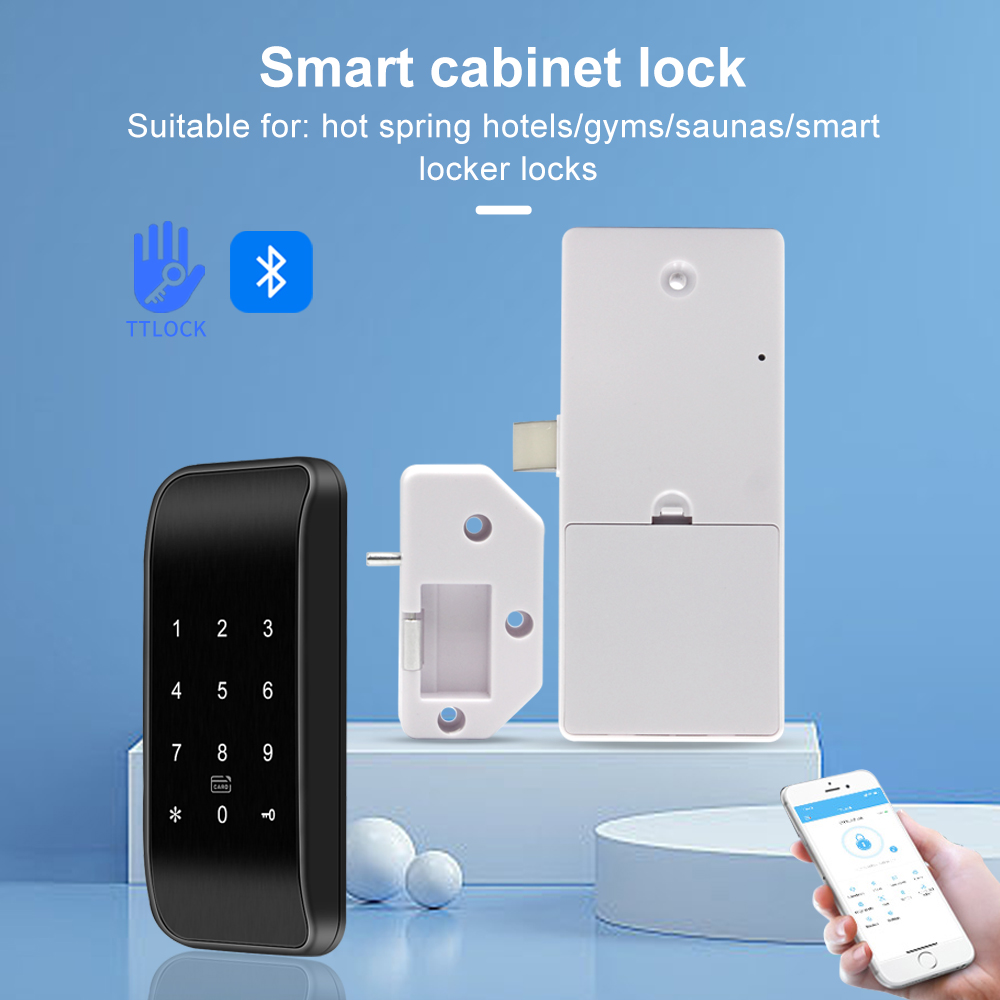 TTLOCK kunci laci sidik jari 1 - Furniture Hardware Brackets ulasan dan harga
