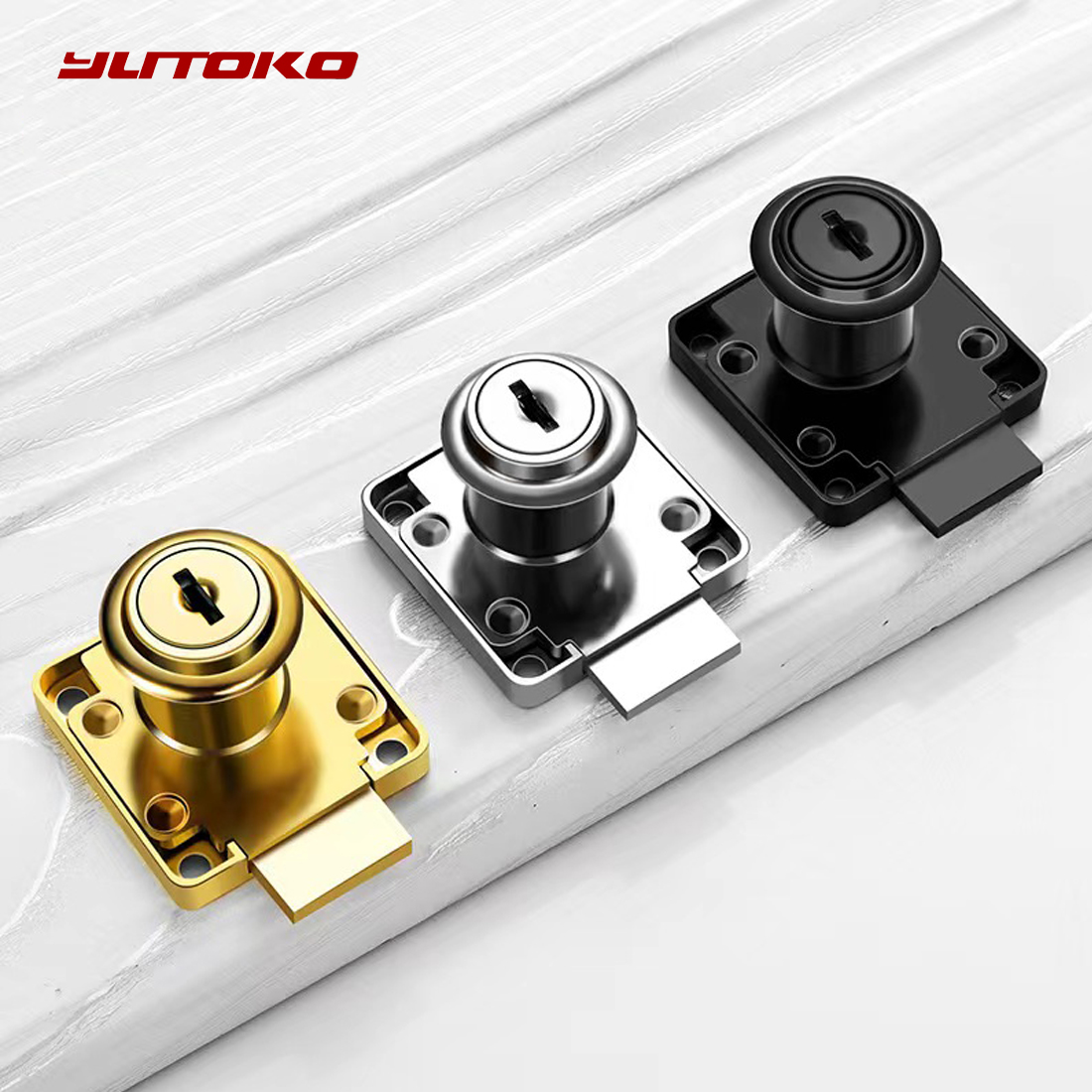 Yutoko kunci laci meja, kunci  - Furniture Hardware Brackets ulasan dan harga