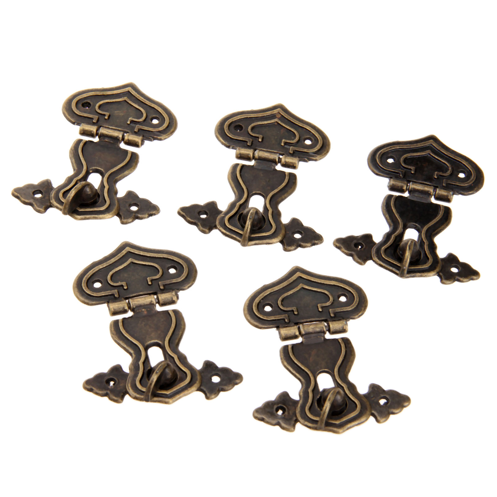 5 Buah 63X47Mm Gembok Logam An - Furniture Hook Hardware ulasan dan harga