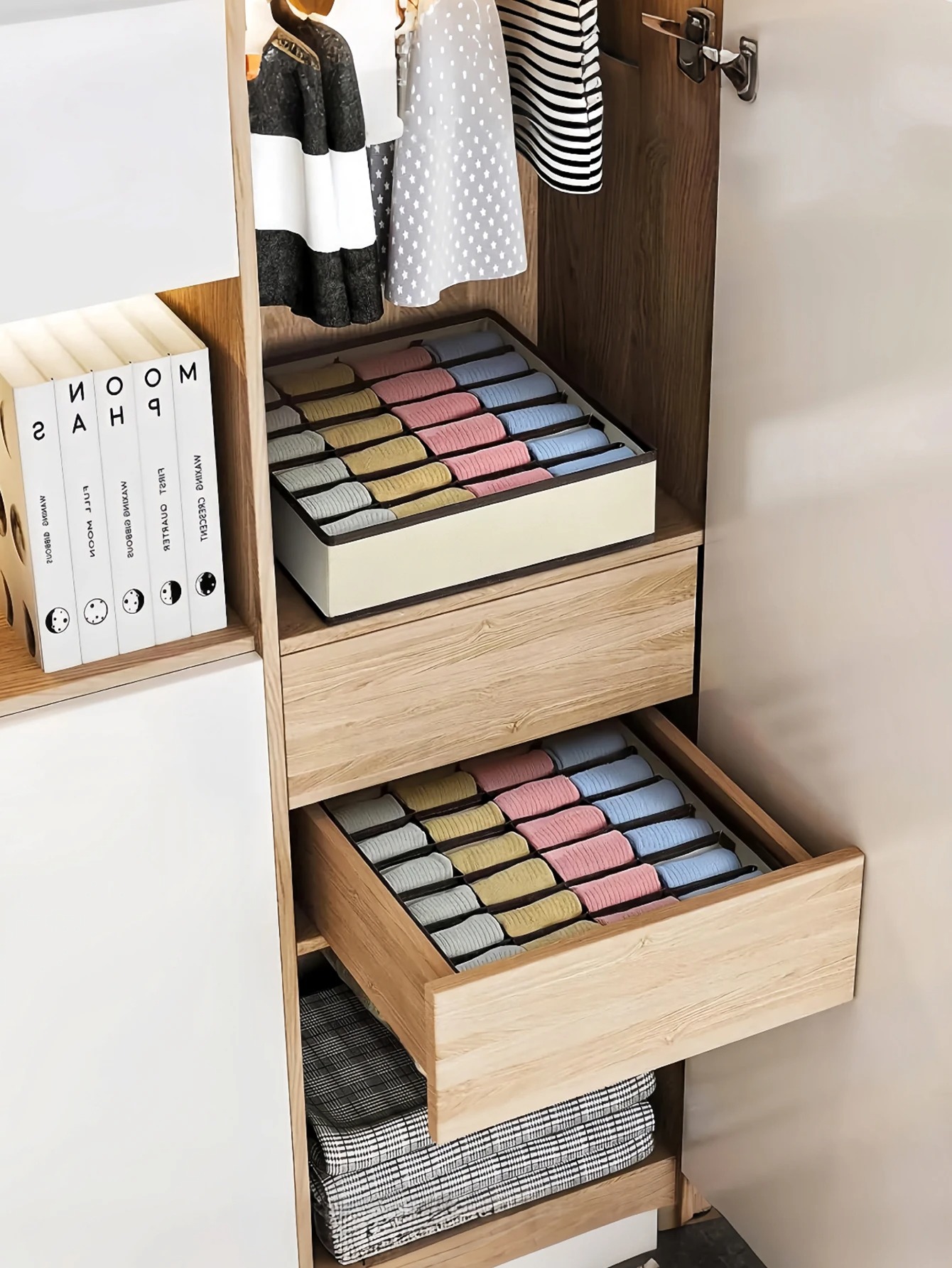 Organizer Untuk Pakaian Dalam, - Drawer Organizer Peg ulasan dan harga