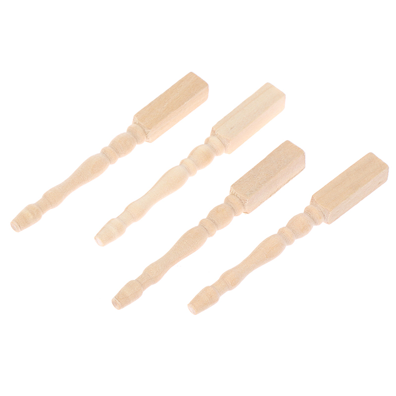 ● 4 buah/set 1:12 Aksesori Fur - Furniture Hardware Brackets ulasan dan harga