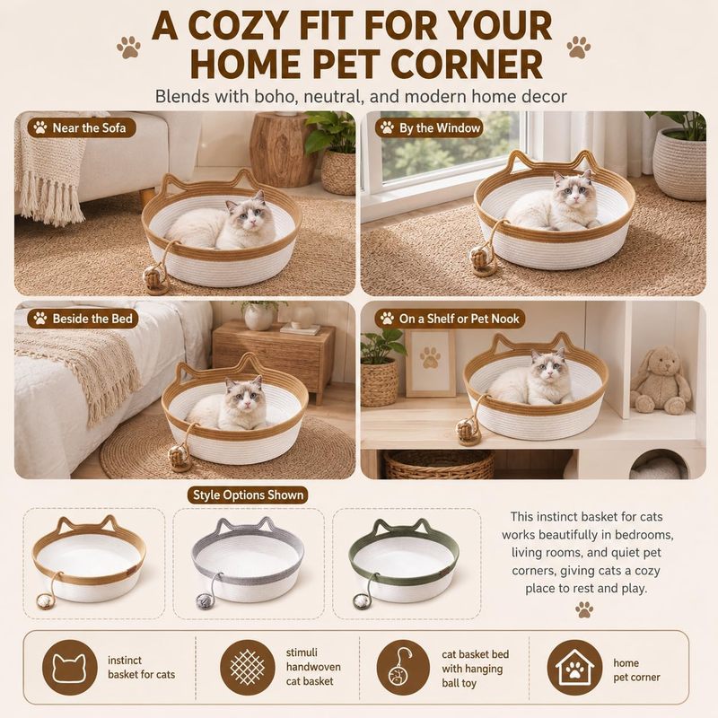 Keranjang Tidur Kucing dari Ta - Furniture Hardware For Bed ulasan dan harga