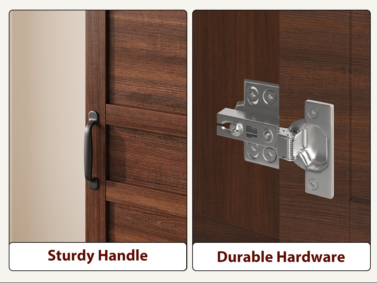Lemari Pakaian Kayu – Tinggi 7 - Furniture Hardware Replacement Parts ulasan dan harga