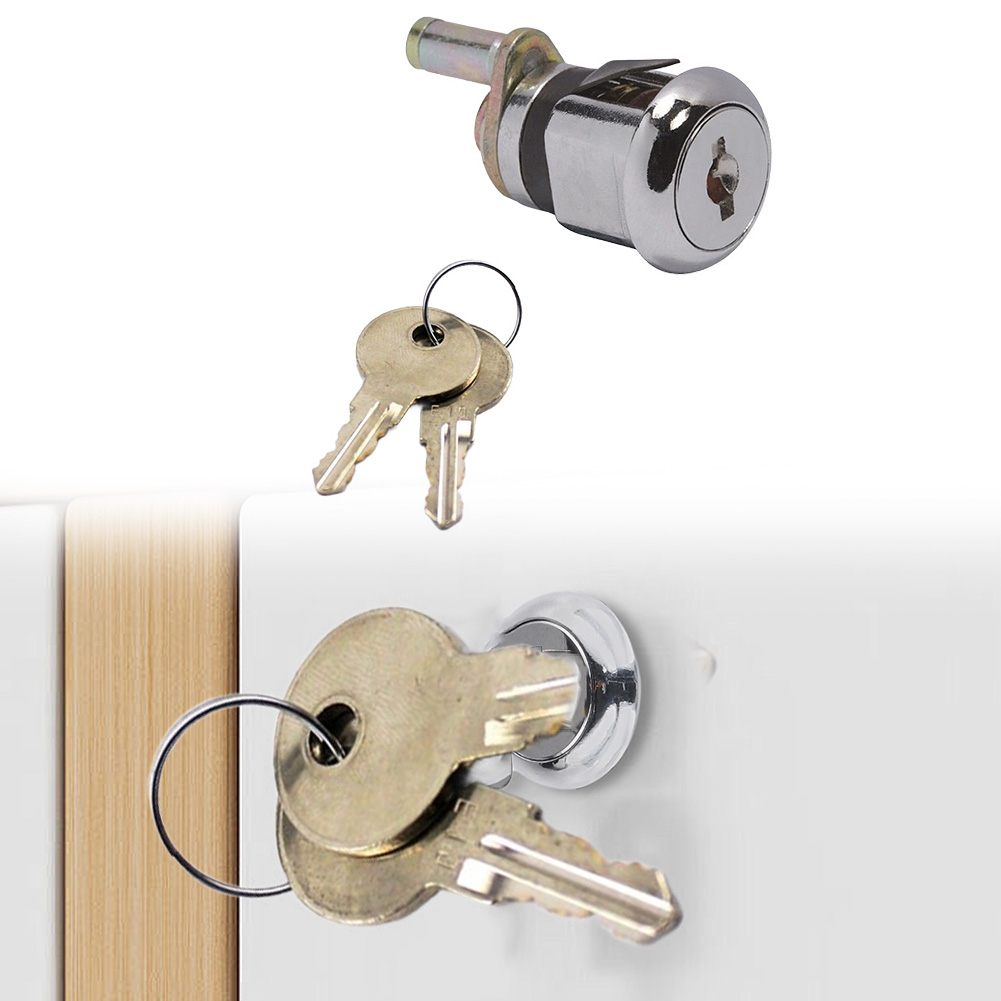 Kunci Tengah Furnitur Paduan S - Furniture Hardware Lock ulasan dan harga