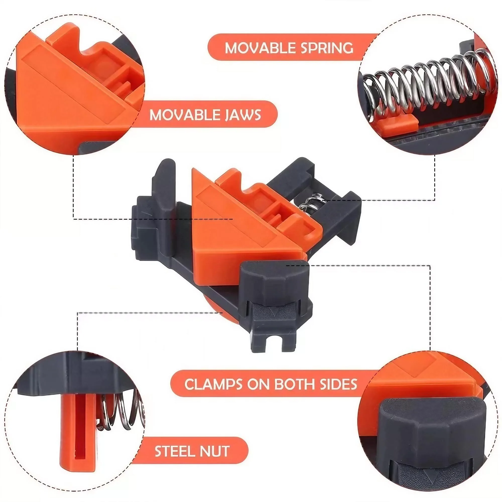 Klem Sudut Premium untuk Pertu - Furniture Hardware Photos ulasan dan harga