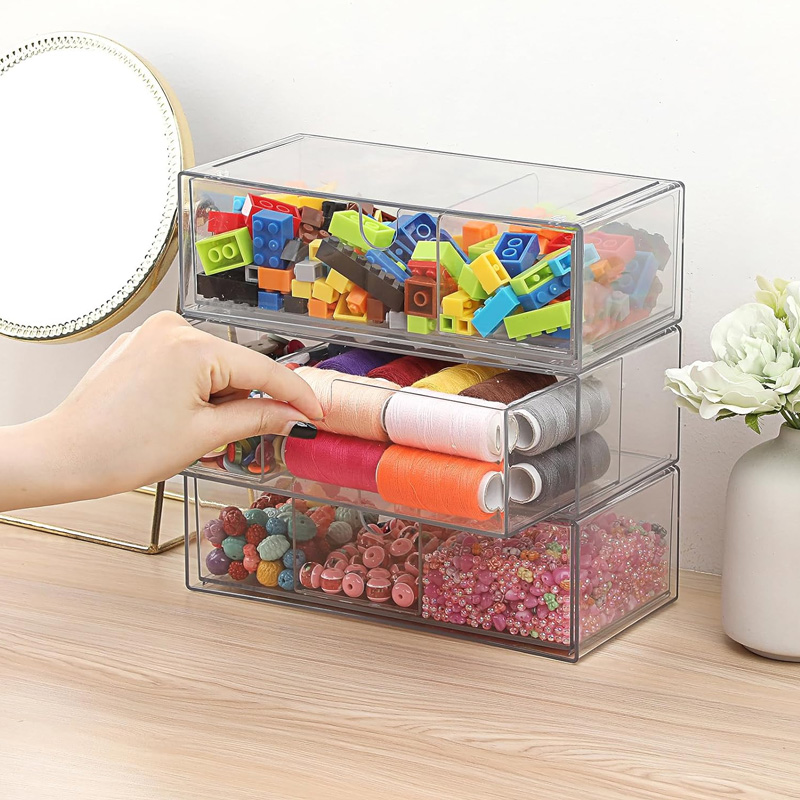 Kotak penyimpanan tarik lemari - Drawer Organizer Peg ulasan dan harga