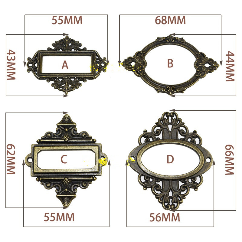 3 Buah Aksesori Berukir Antik  - Furniture Hardware Photos ulasan dan harga